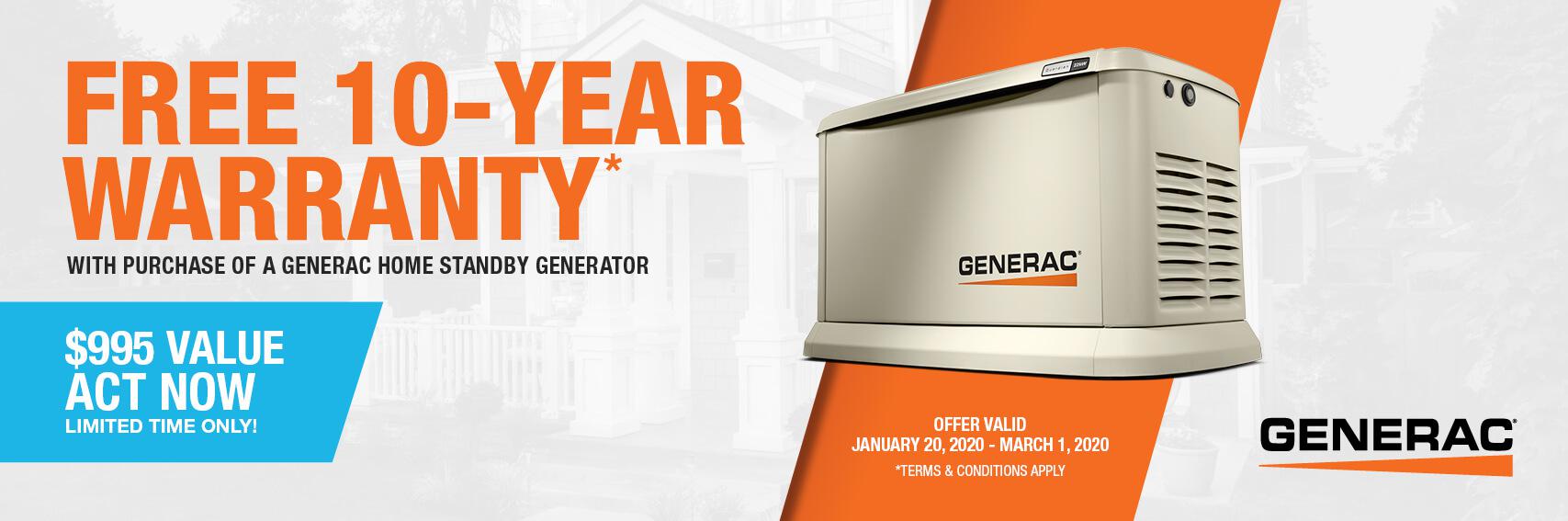 Homestandby Generator Deal | Warranty Offer | Generac Dealer | Elkhorn, NE